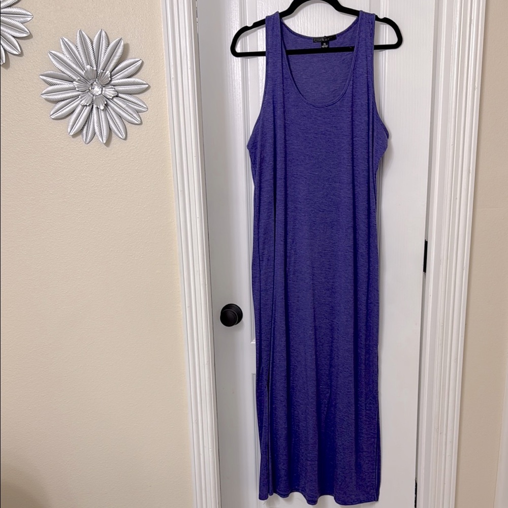 Sin & lover purple maxi dress size XL